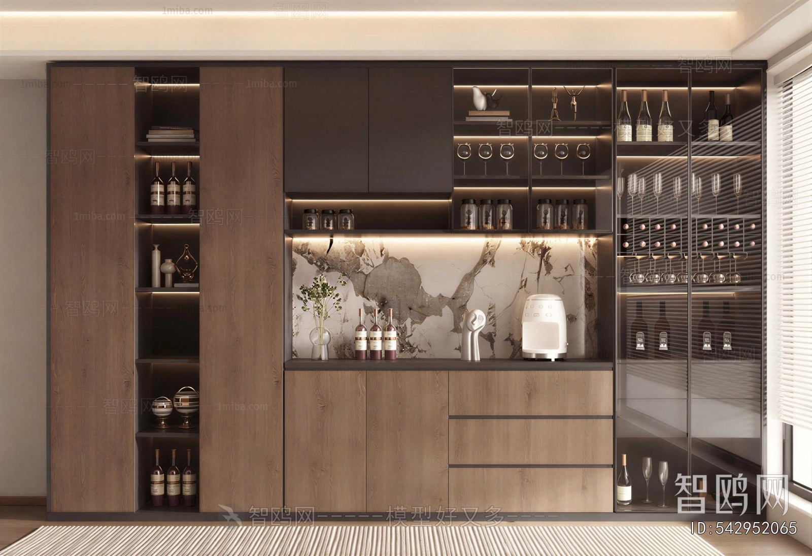Modern Wine Cabinet