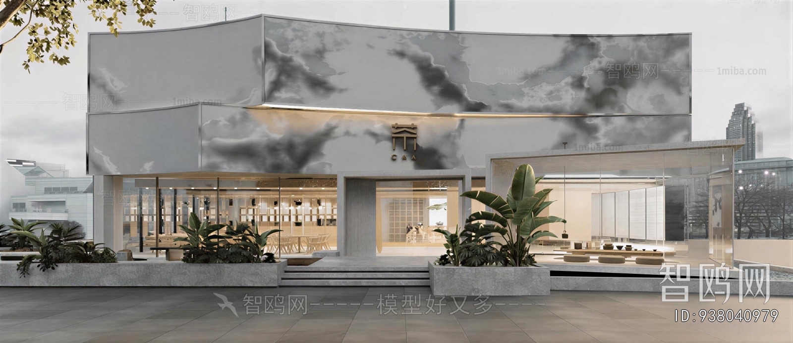 New Chinese Style Facade Element
