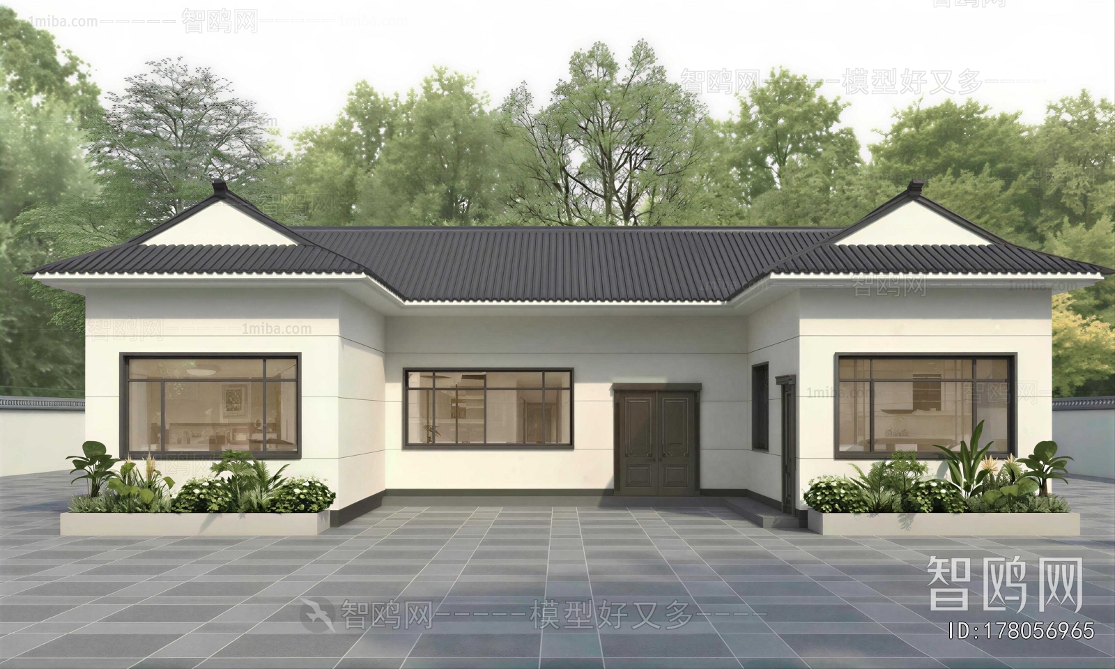 New Chinese Style Residential Building
