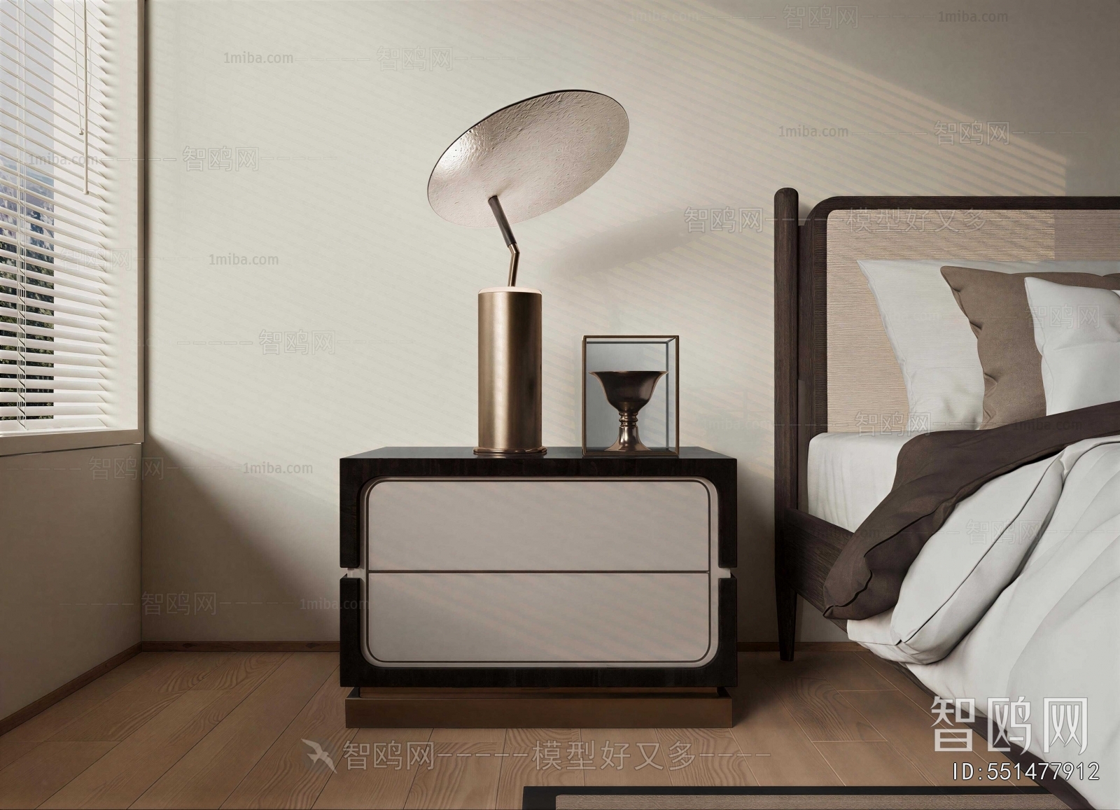 Modern Bedside Cupboard