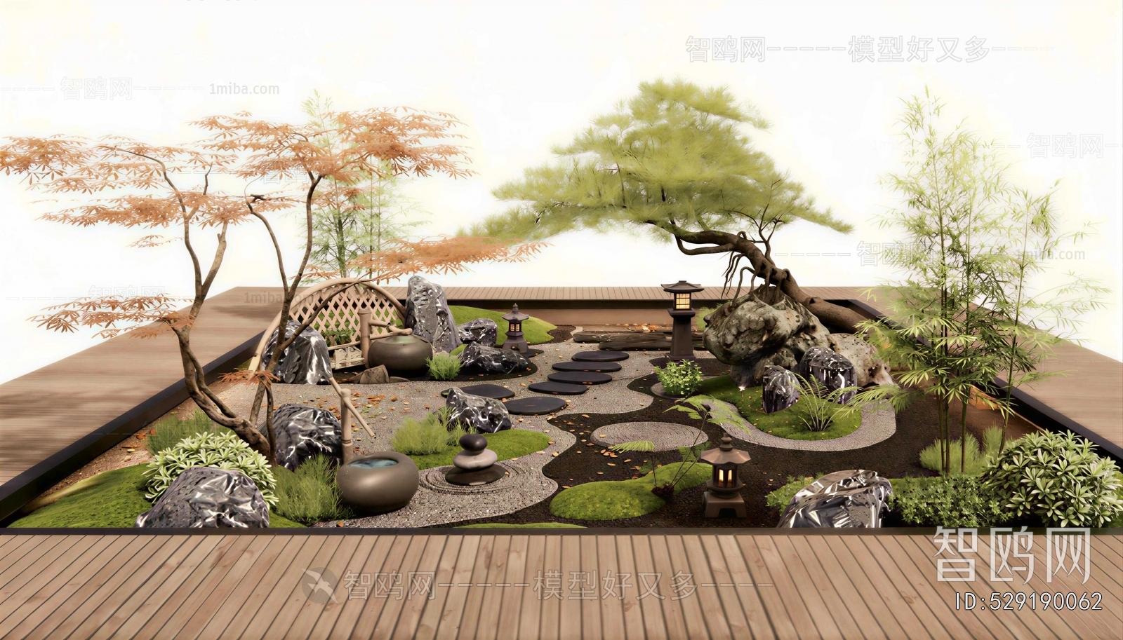 Japanese Style Courtyard/landscape