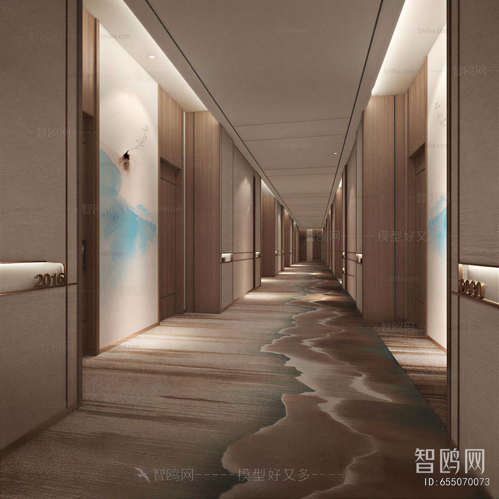 New Chinese Style Corridor