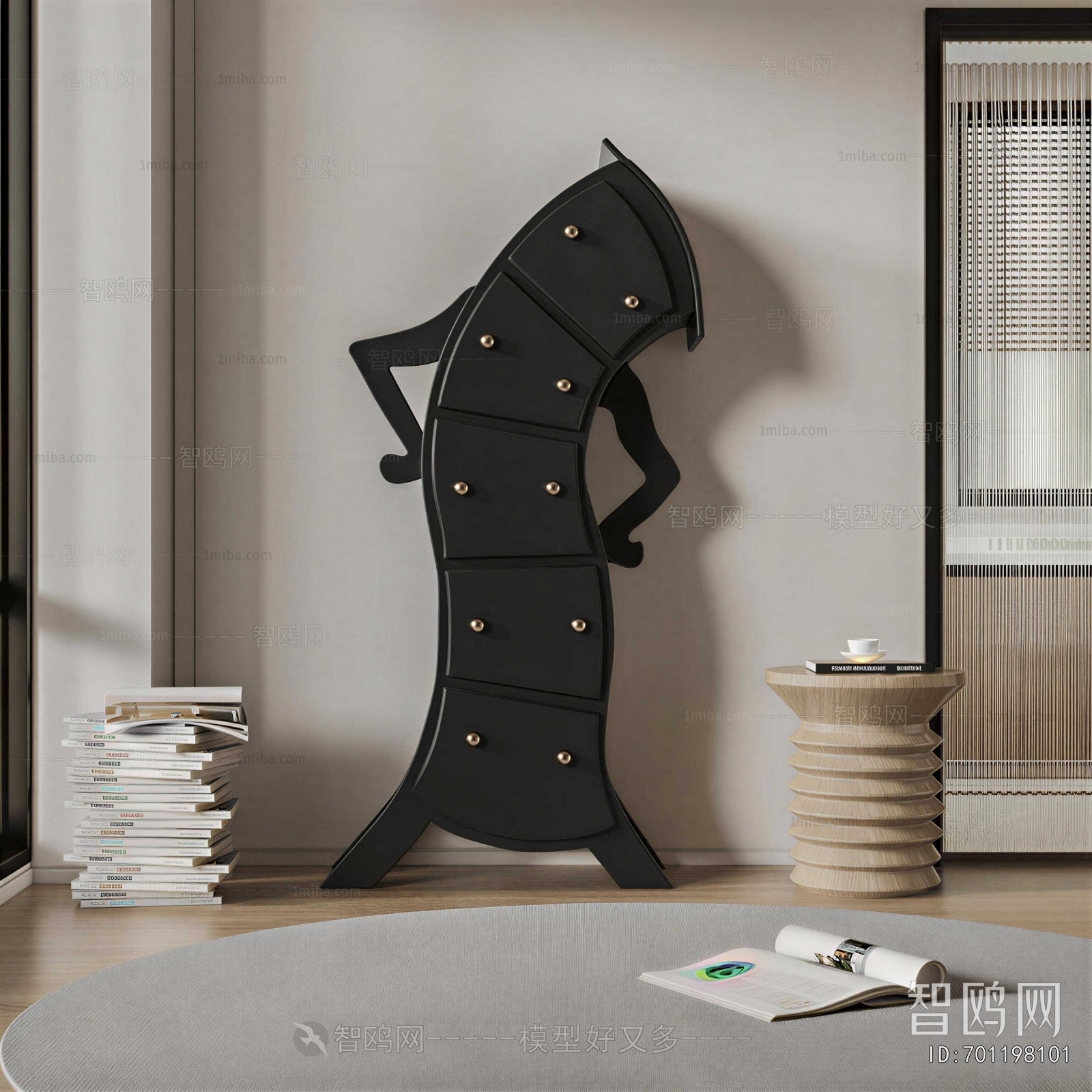Nordic Style Chest Of Drawers