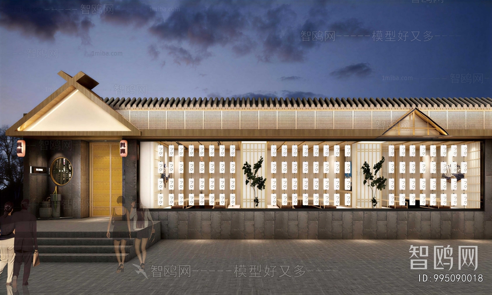 New Chinese Style Facade Element