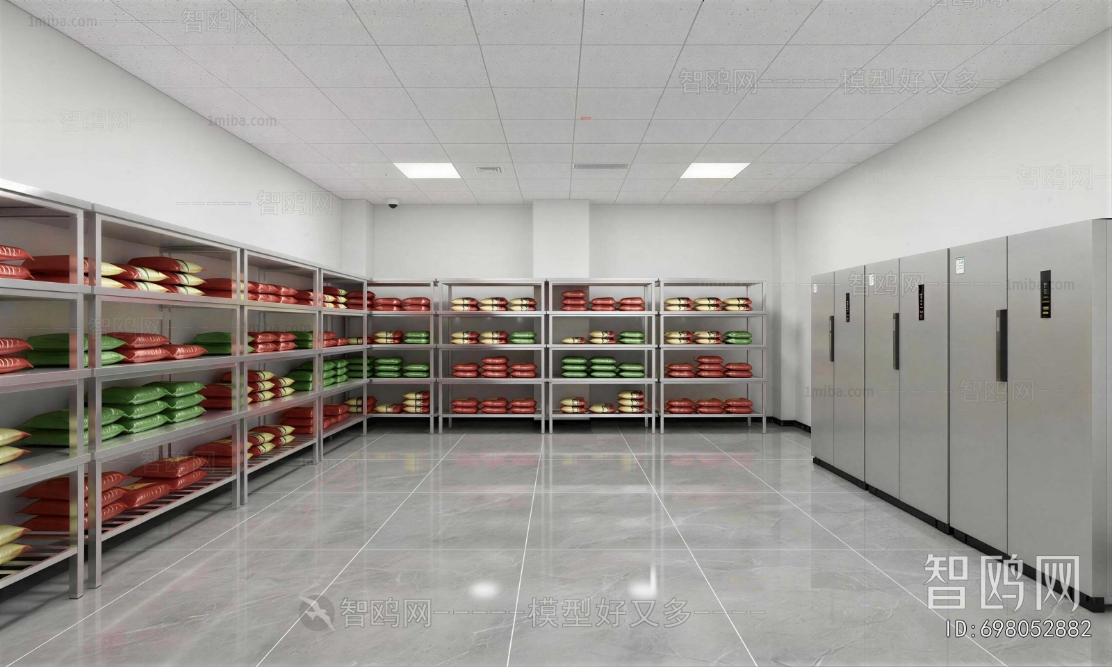 Modern Factory Floor/warehouse