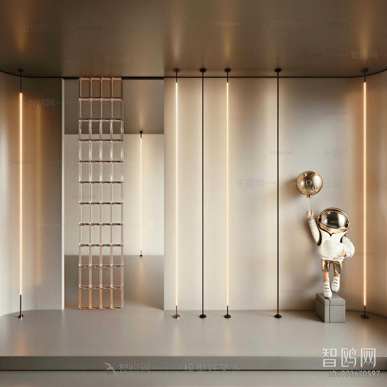 Modern Hallway