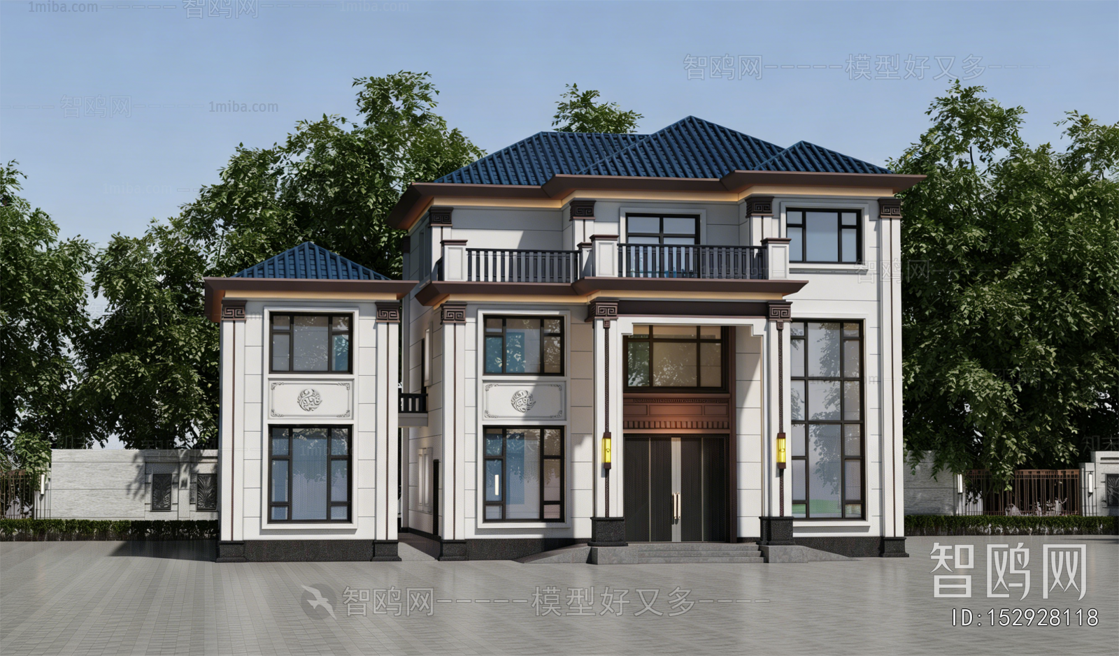 New Chinese Style Detached Villa