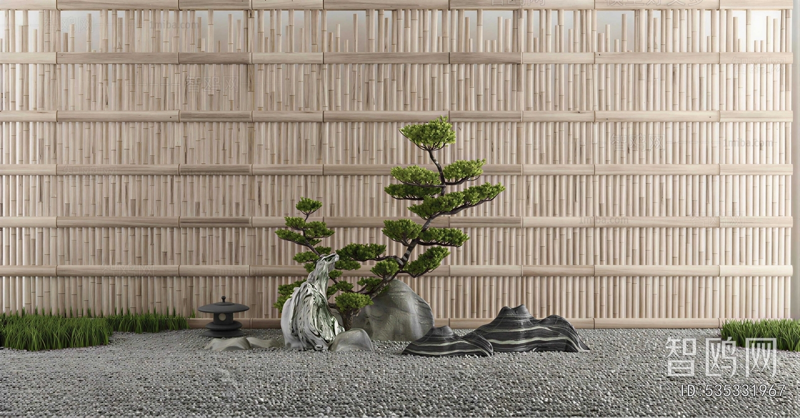 Japanese Style Courtyard/landscape
