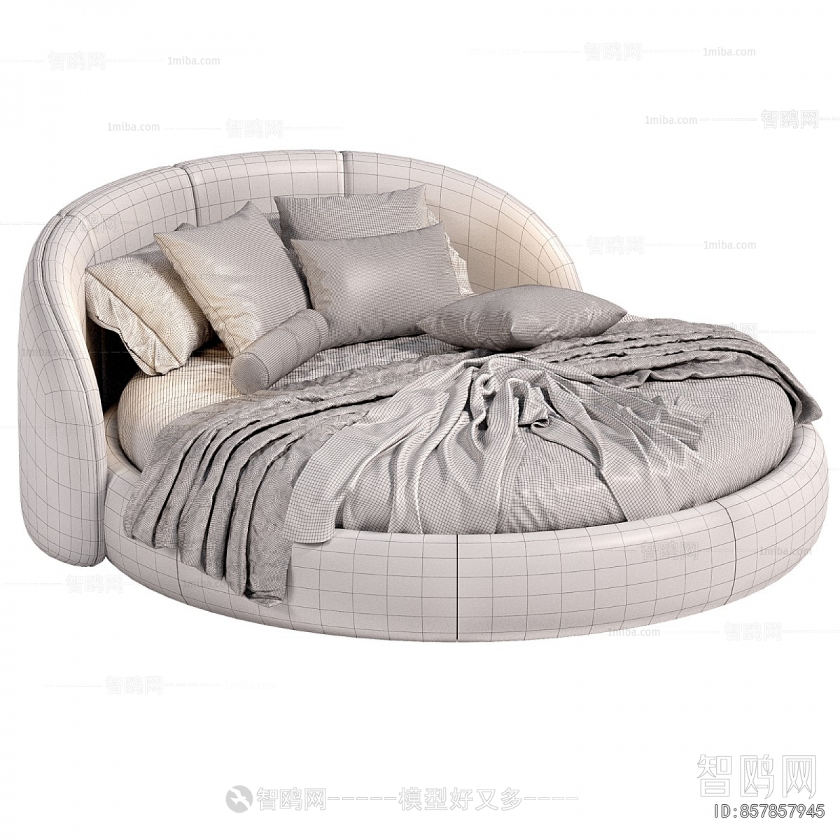 Modern Round Bed