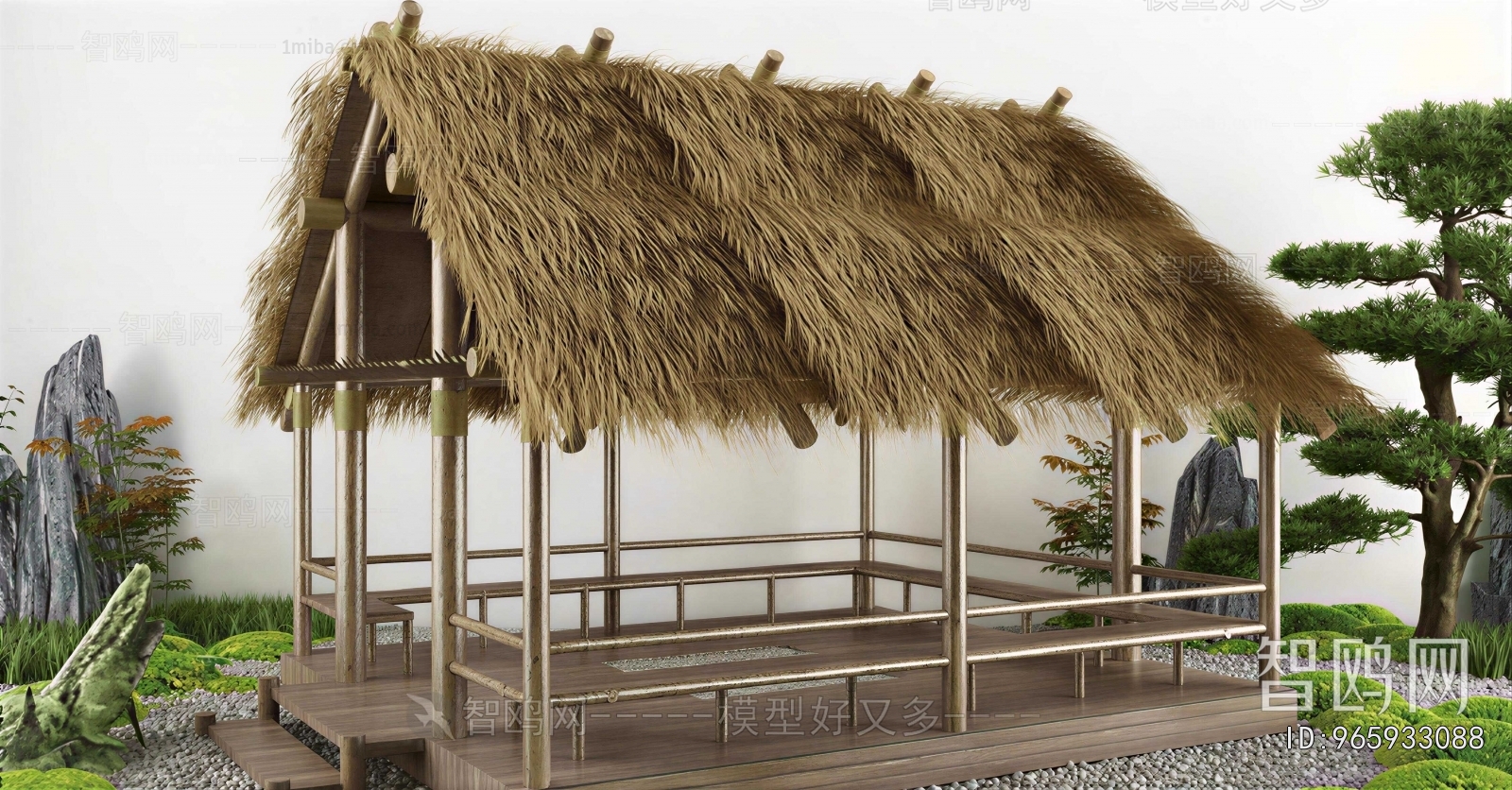 Japanese Style Courtyard/landscape