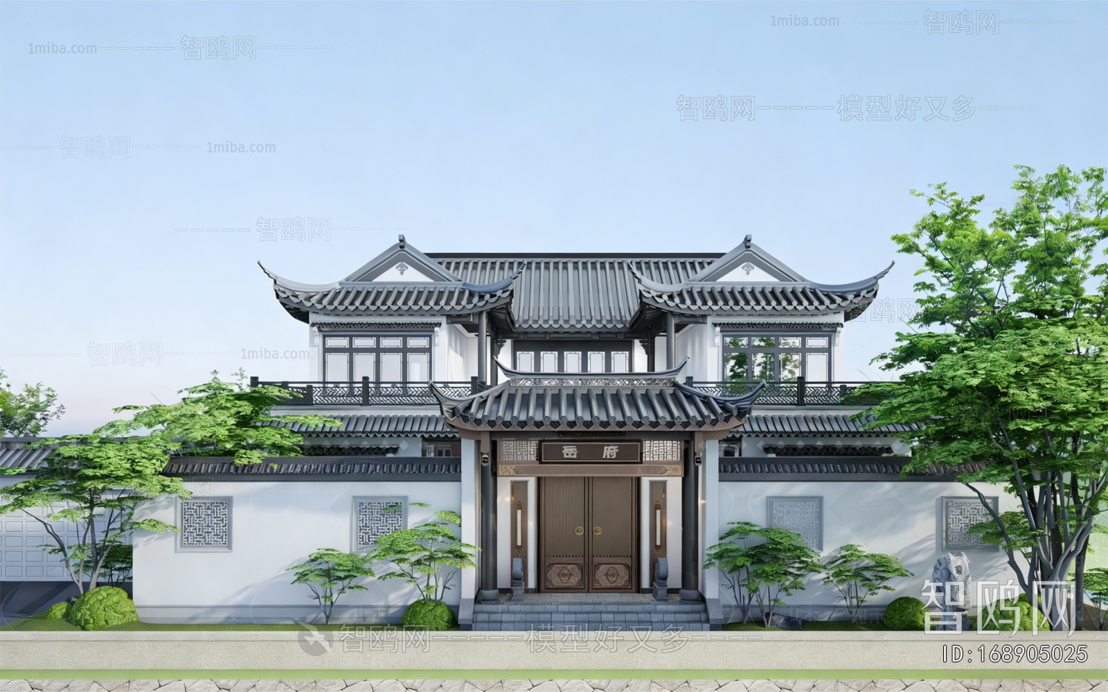 New Chinese Style Facade Element
