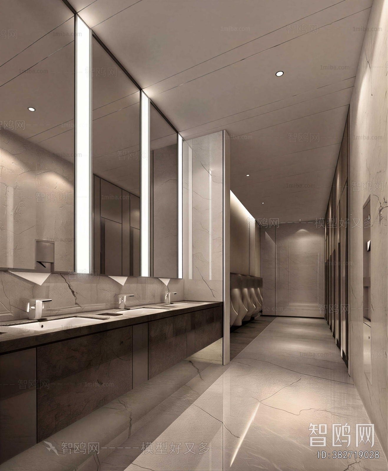Modern Public Toilet