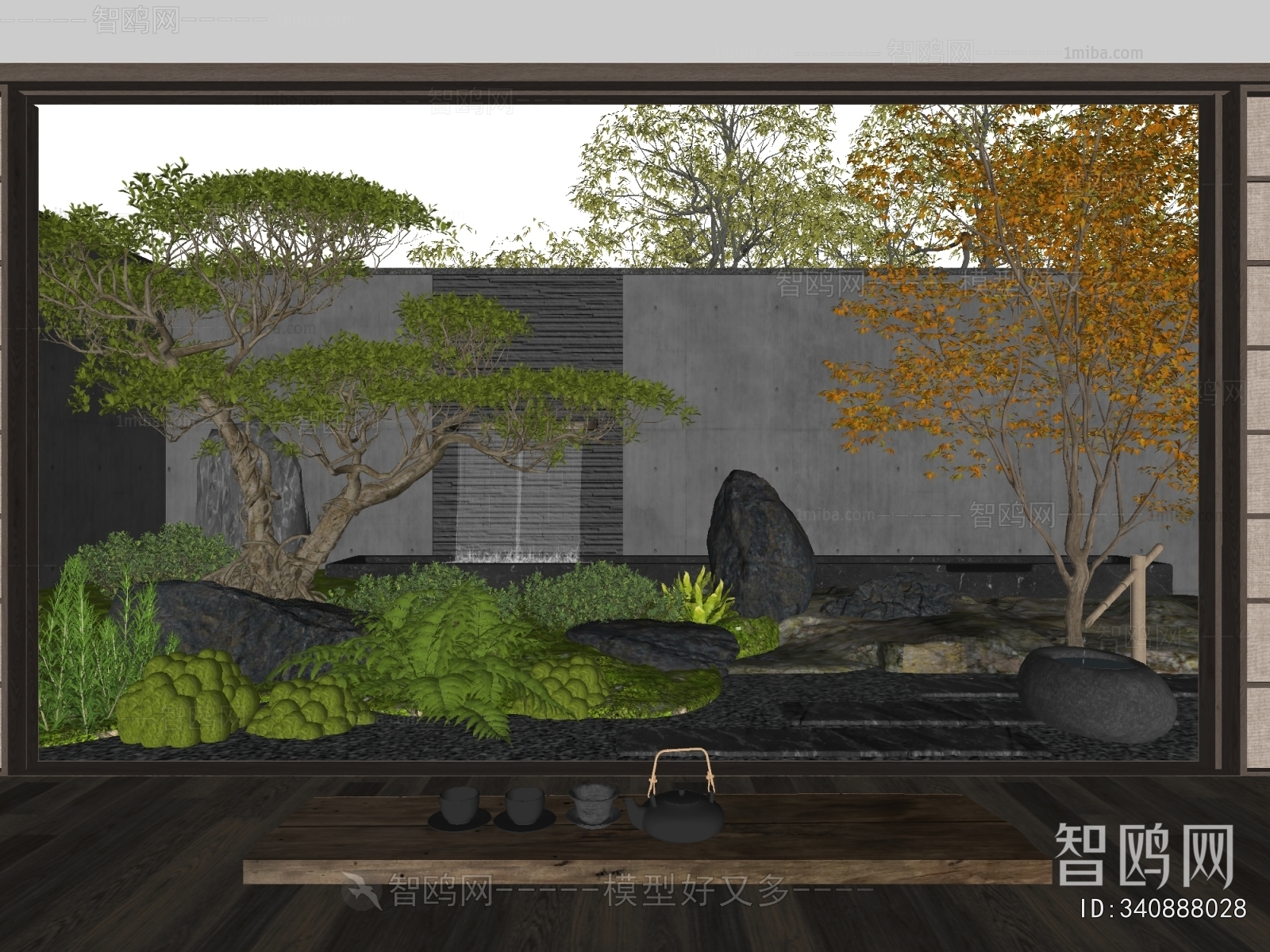 Japanese Style Courtyard/landscape