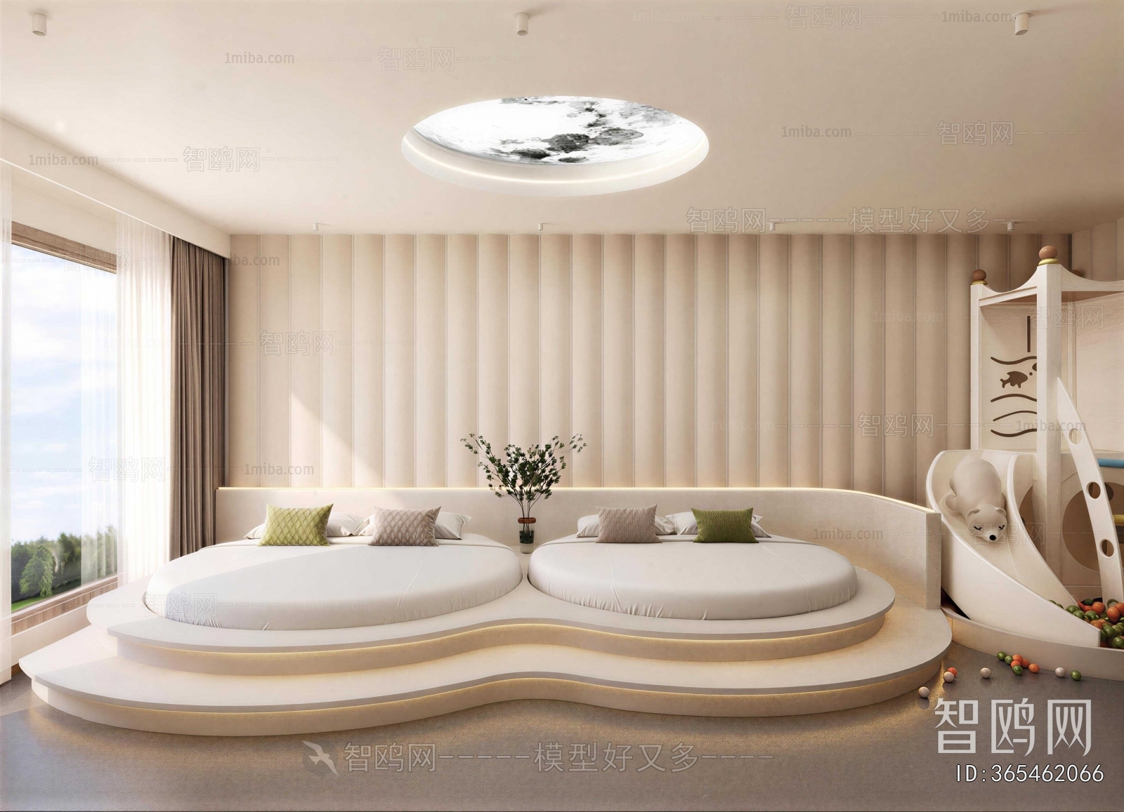 Modern Guest Room