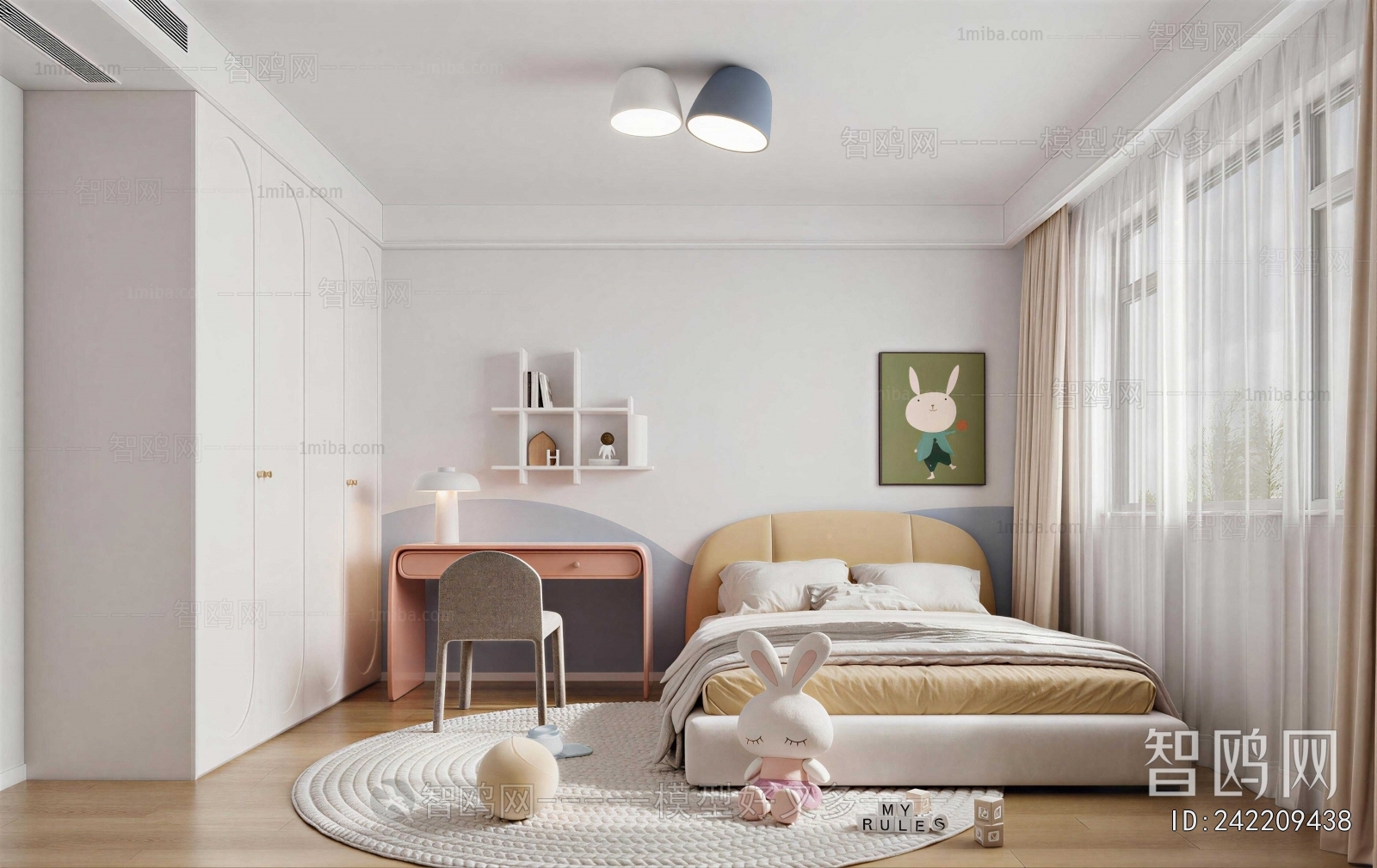 Modern Girl's Room Daughter's Room