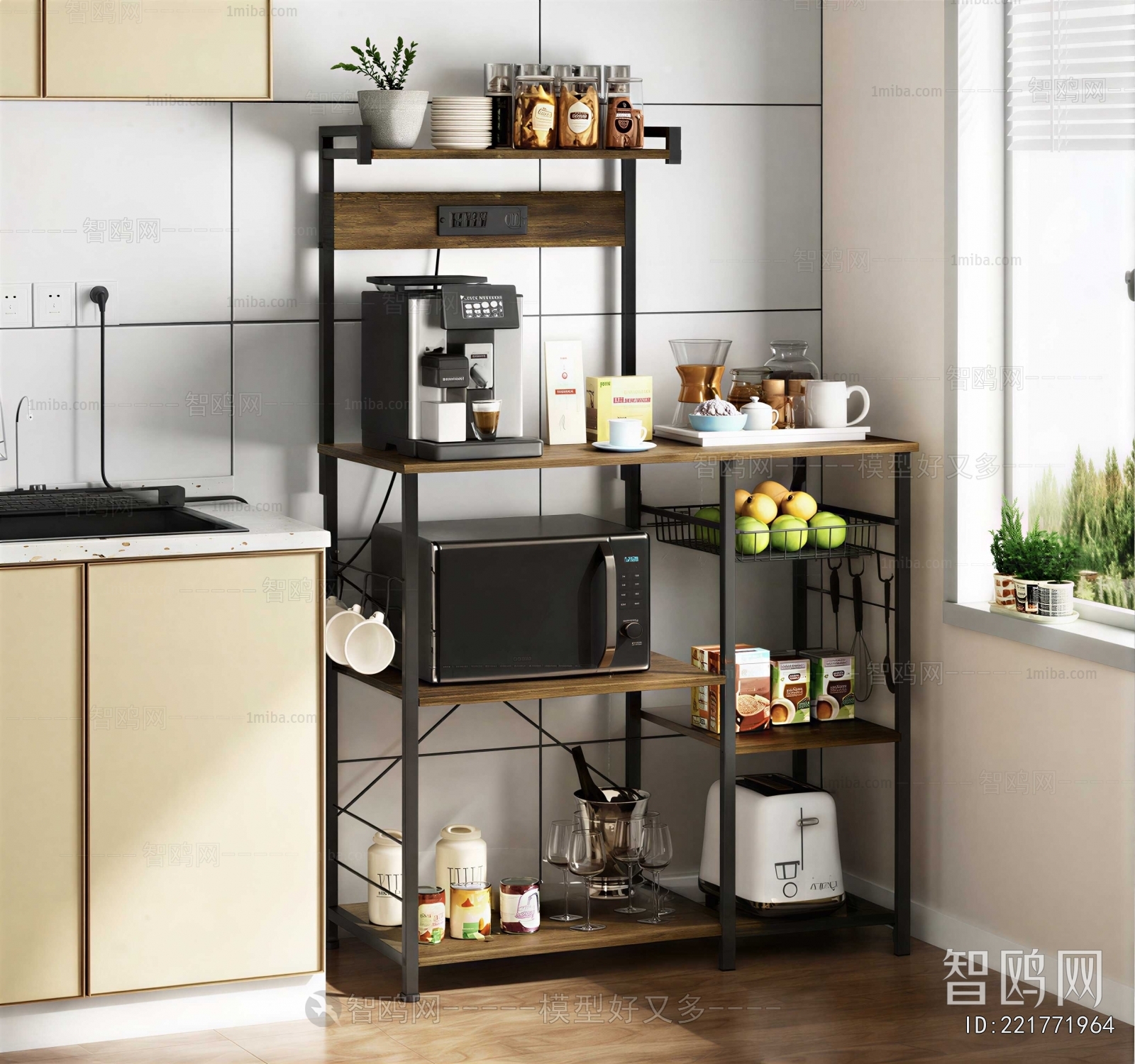 Industrial Style Shelving