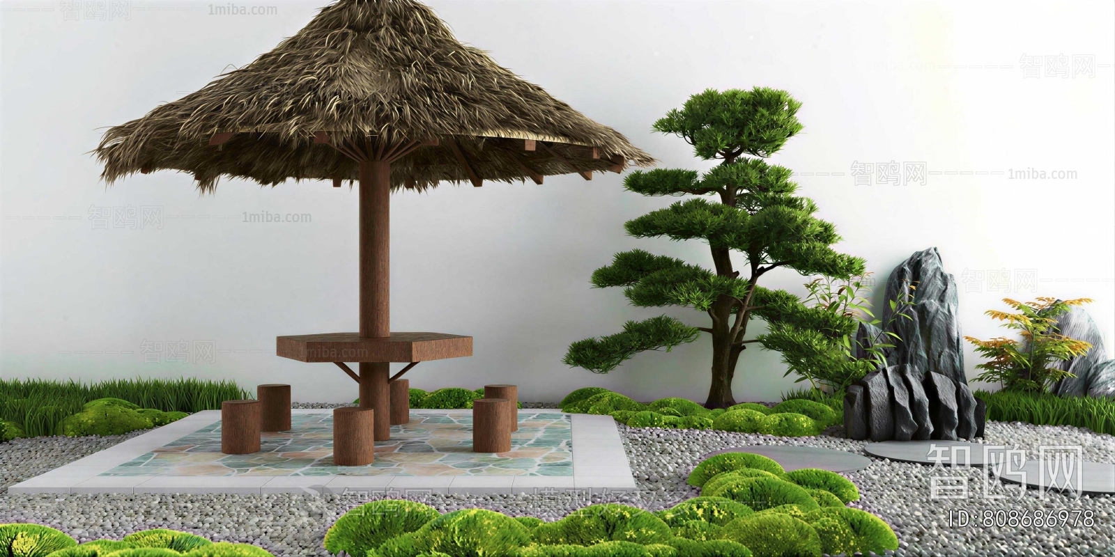 Chinese Style Courtyard/landscape