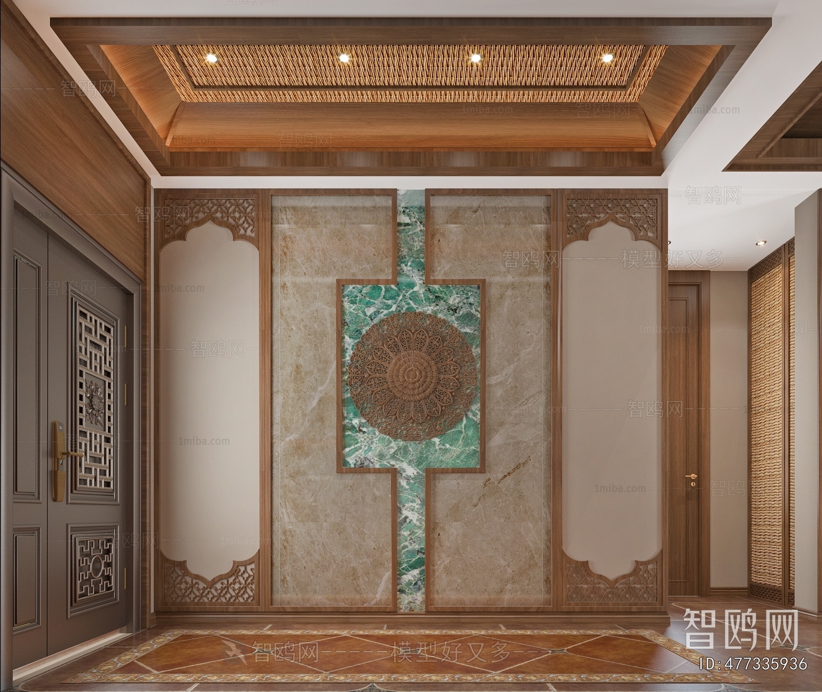 Southeast Asian Style Dining Room