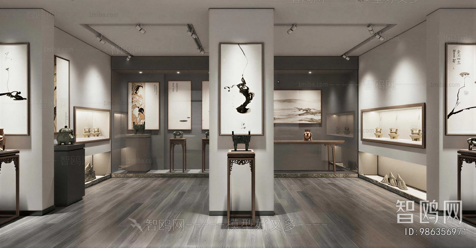 New Chinese Style Exhibition Hall