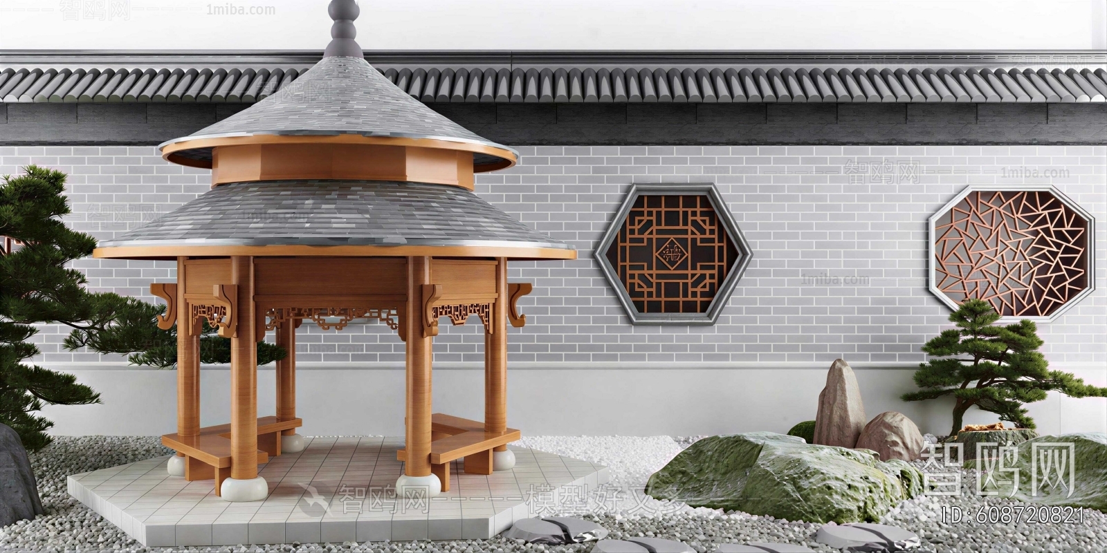 Japanese Style Courtyard/landscape
