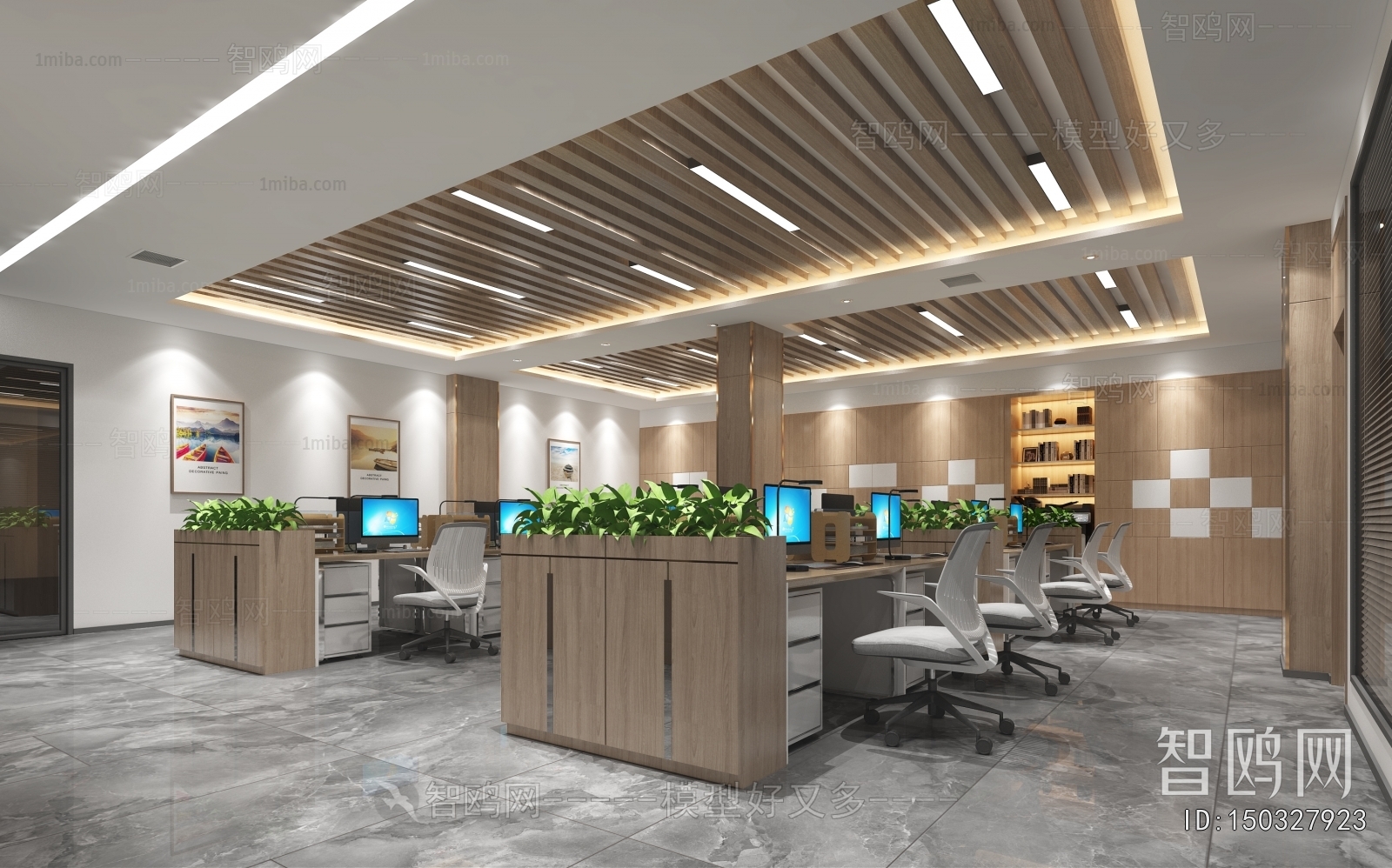 New Chinese Style Manager's Office