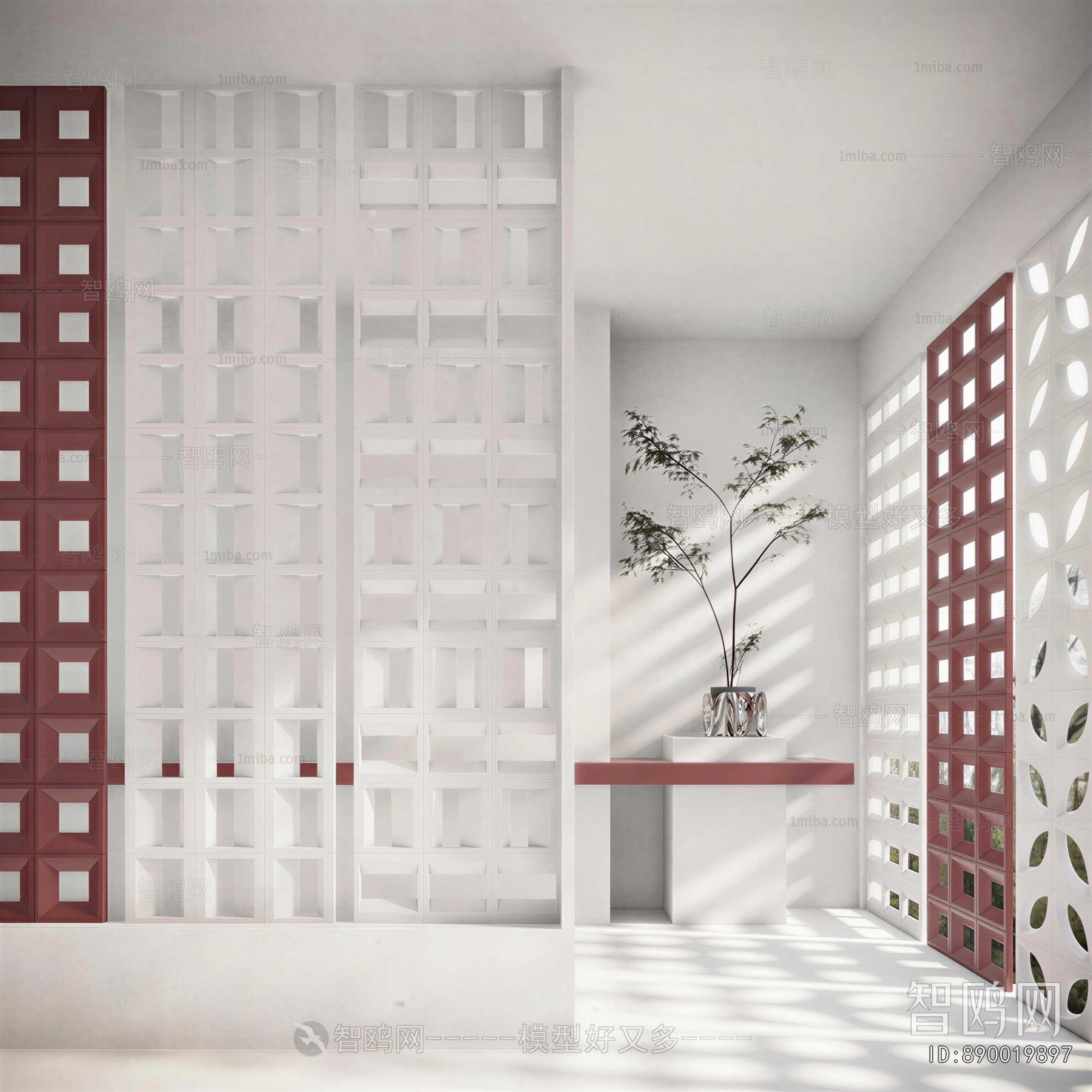 Wabi-sabi Style Partition