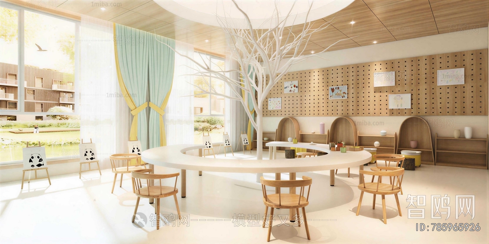 Modern Kindergarten Classrooms