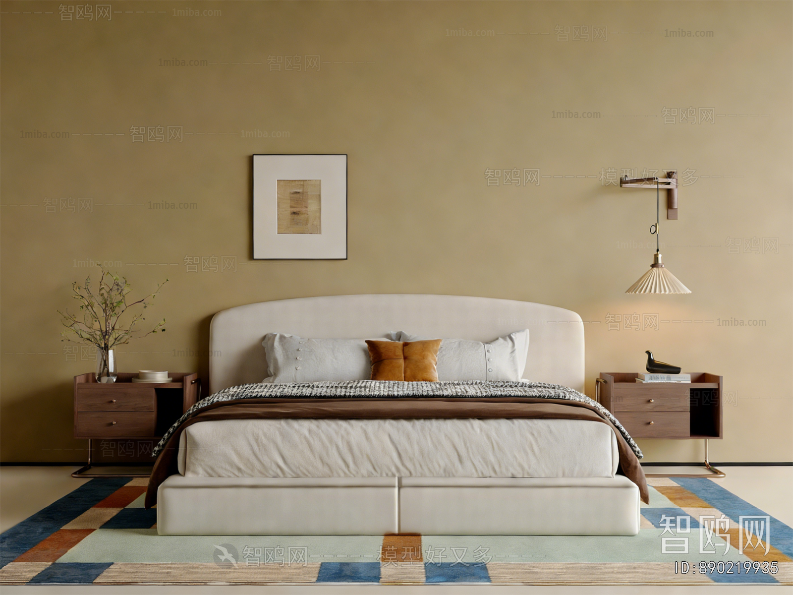 Modern Double Bed