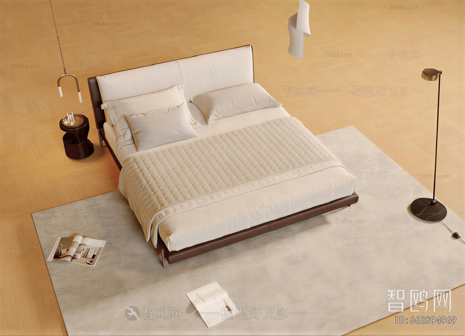 Modern Double Bed