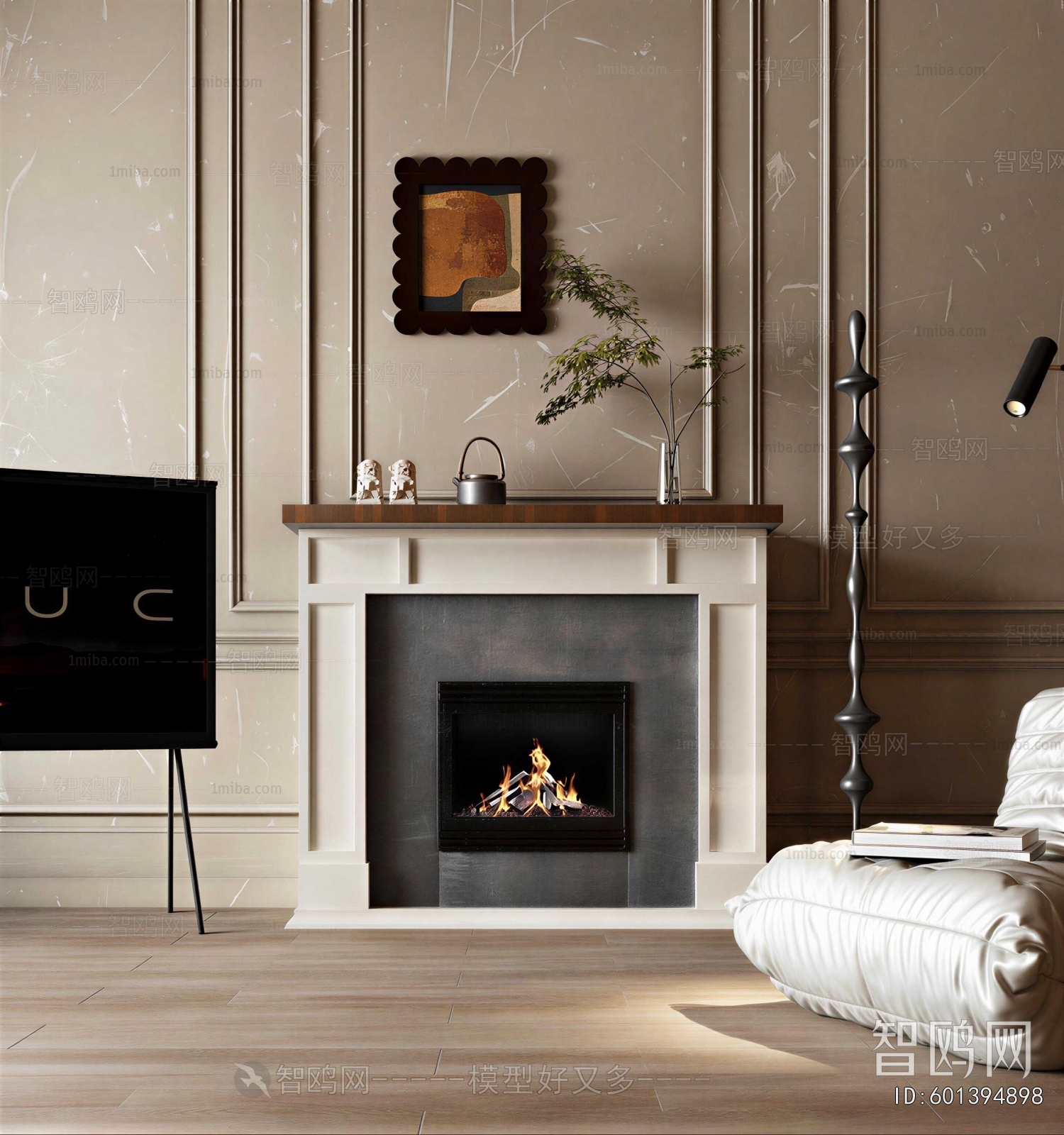 American Style Fireplace