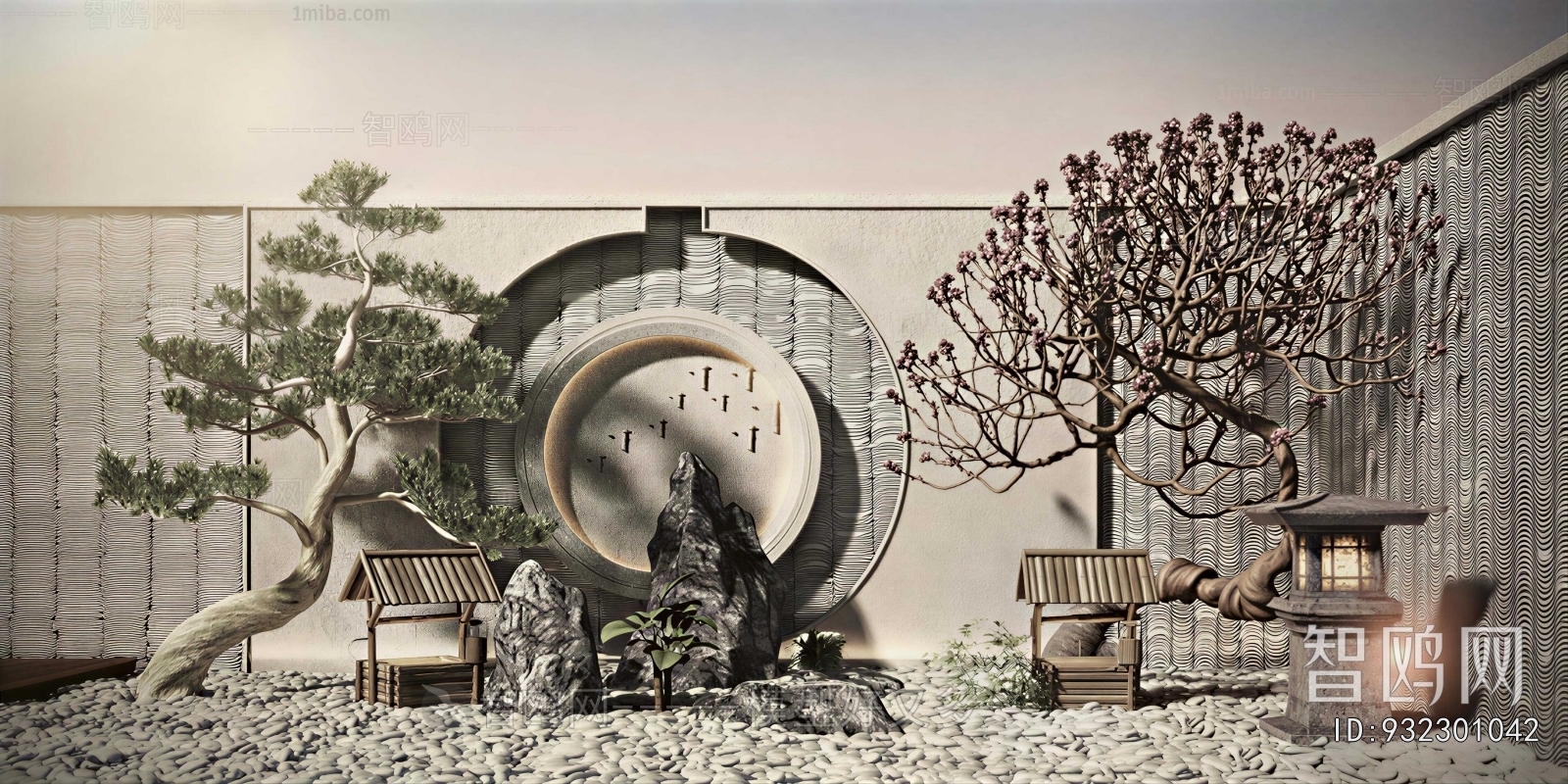 Japanese Style Courtyard/landscape