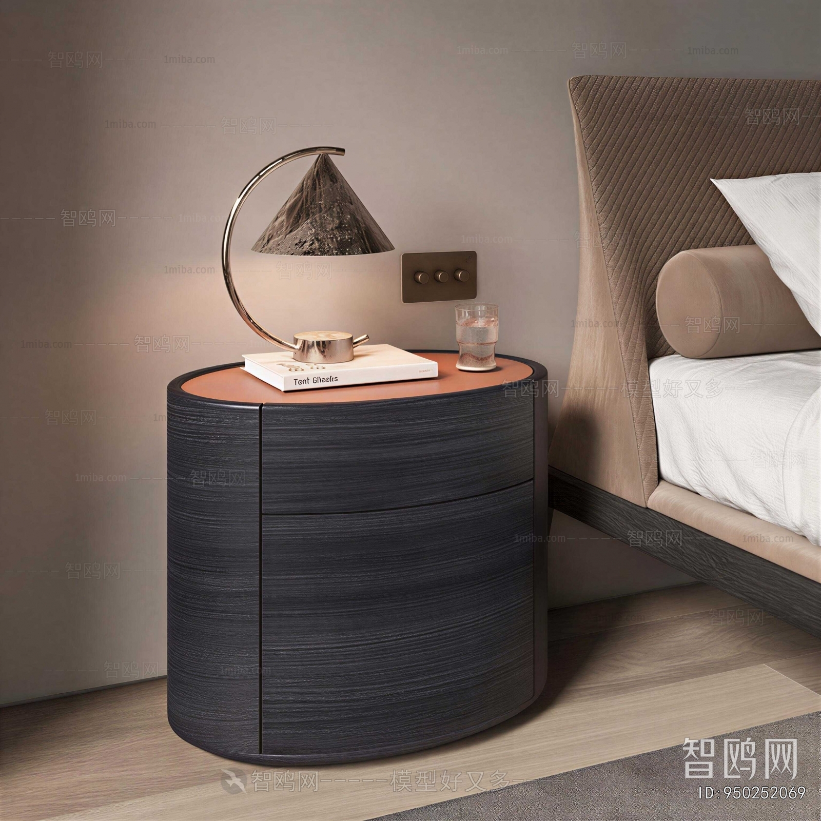 Modern Bedside Cupboard