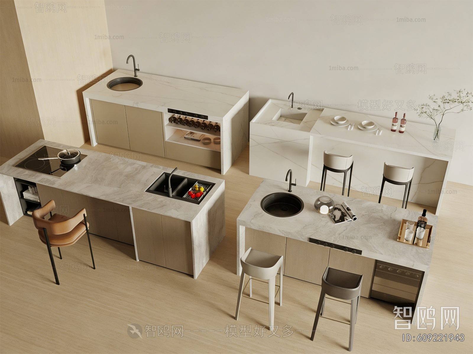 Modern Counter Bar