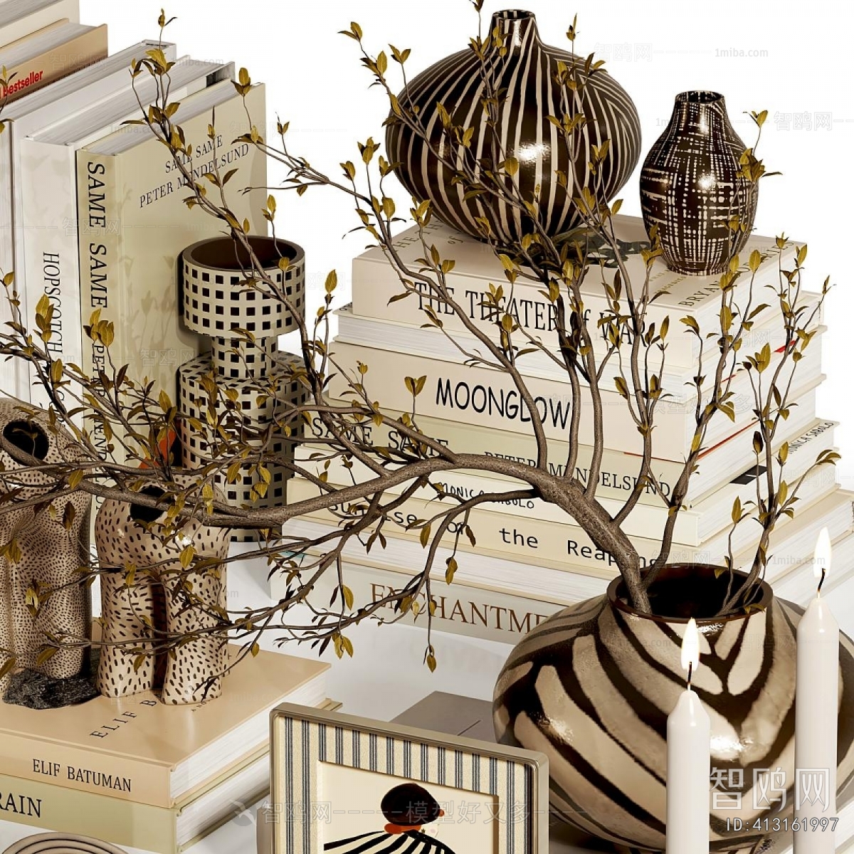 Wabi-sabi Style Decorative Set