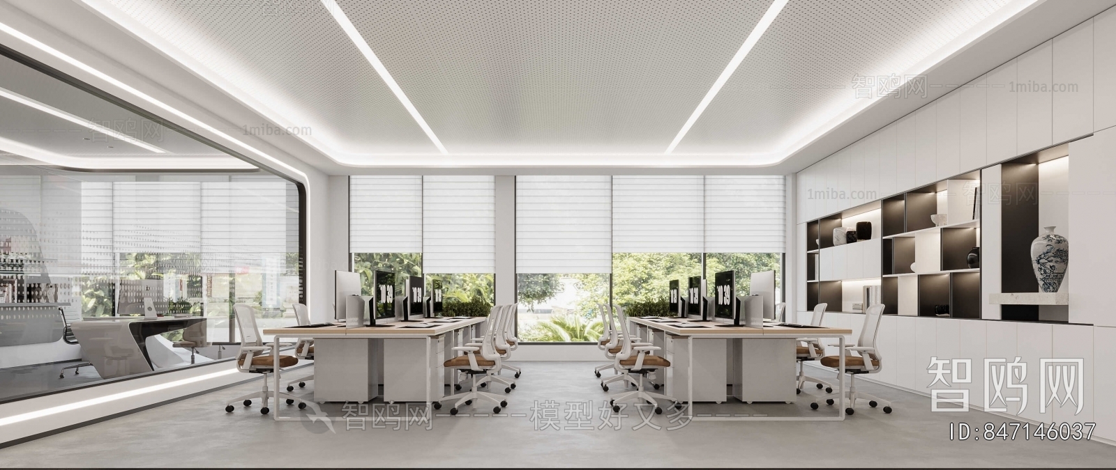 Modern Staff Area