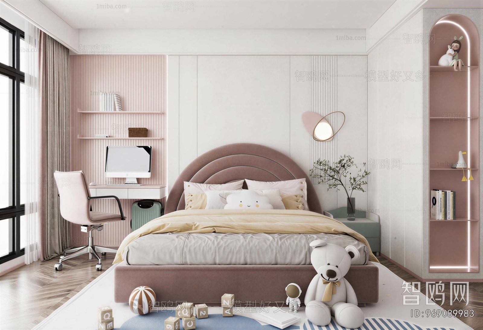 Modern Girl's Room Daughter's Room