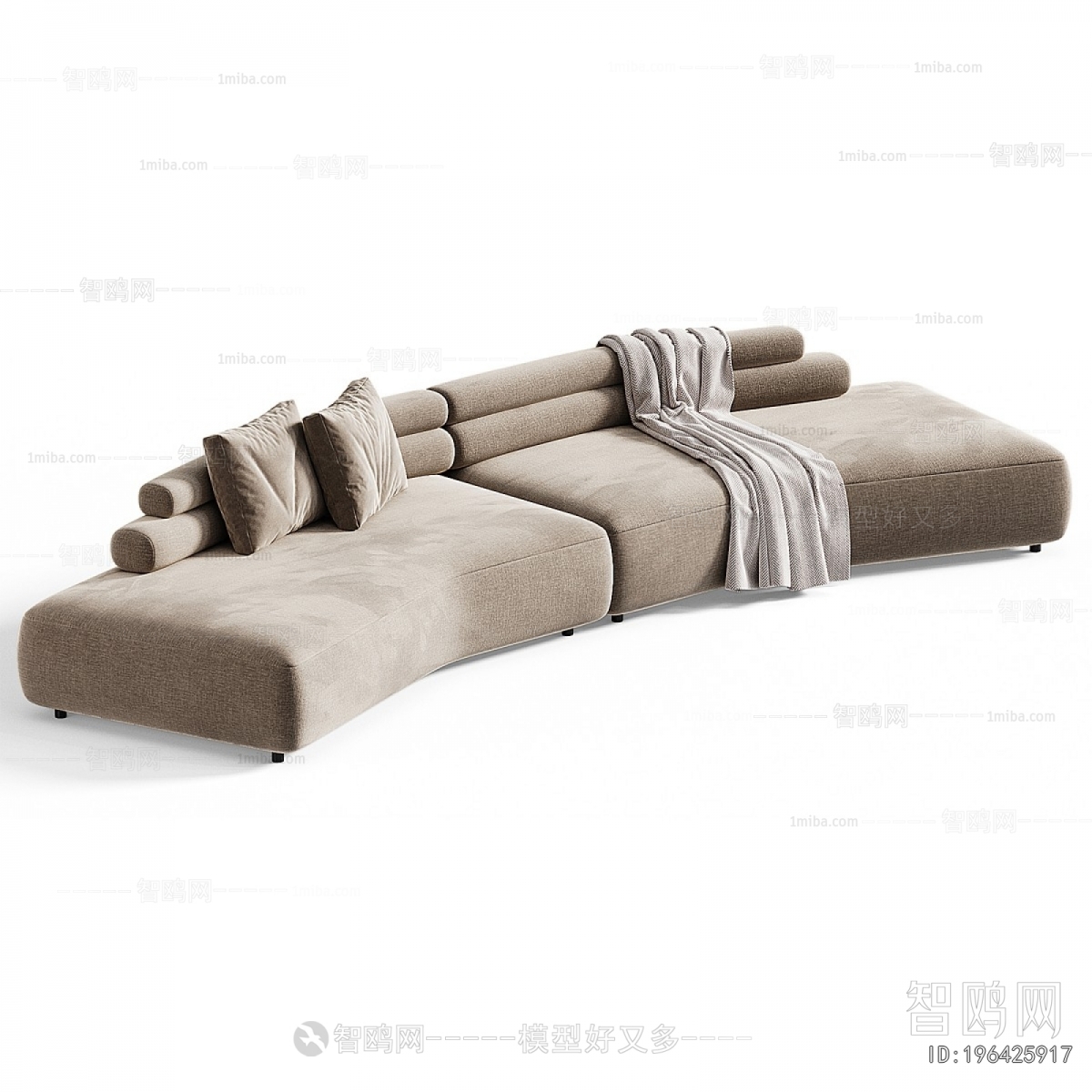 Modern Curved Sofa