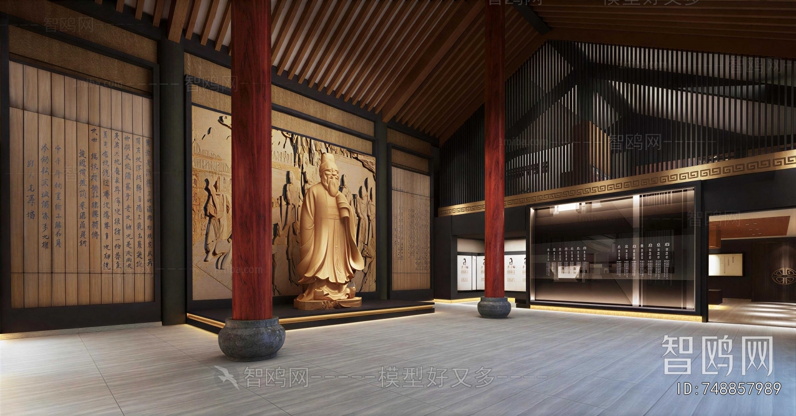 Chinese Style Exhibition Hall