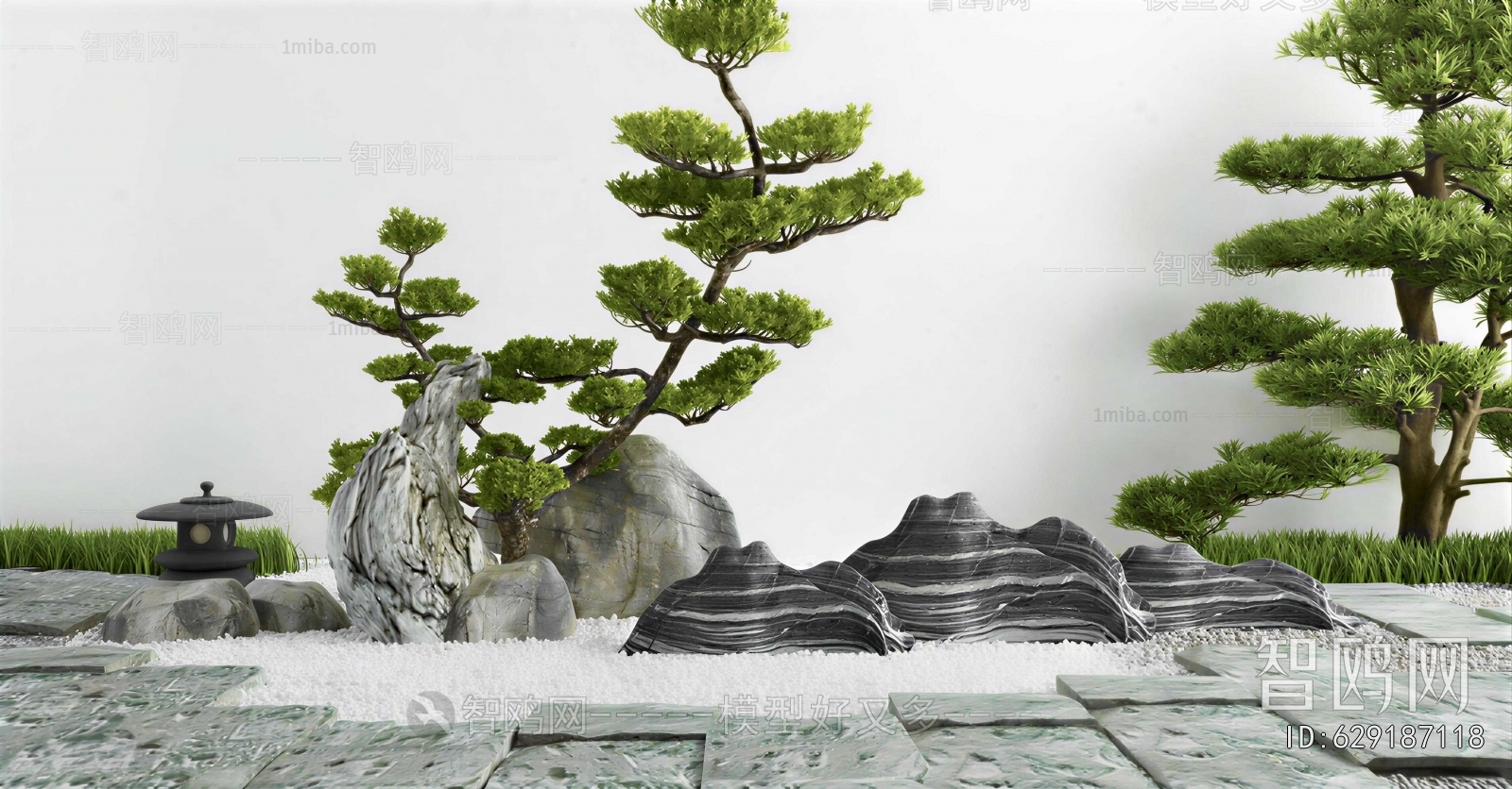 Japanese Style Courtyard/landscape