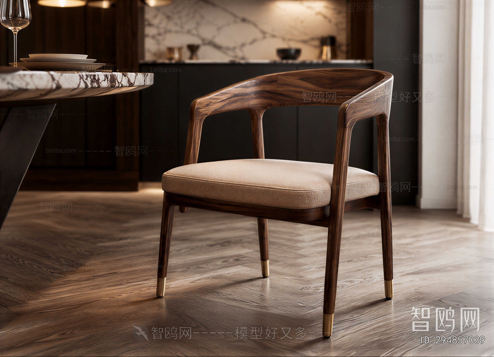 New Chinese Style Dining Chair