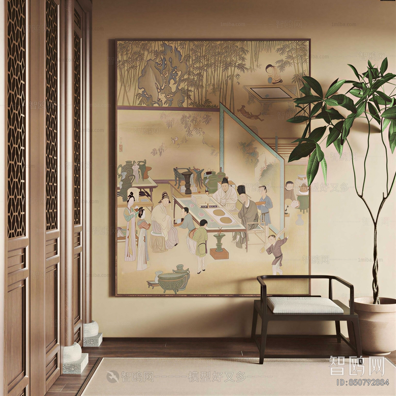 New Chinese Style Painting
