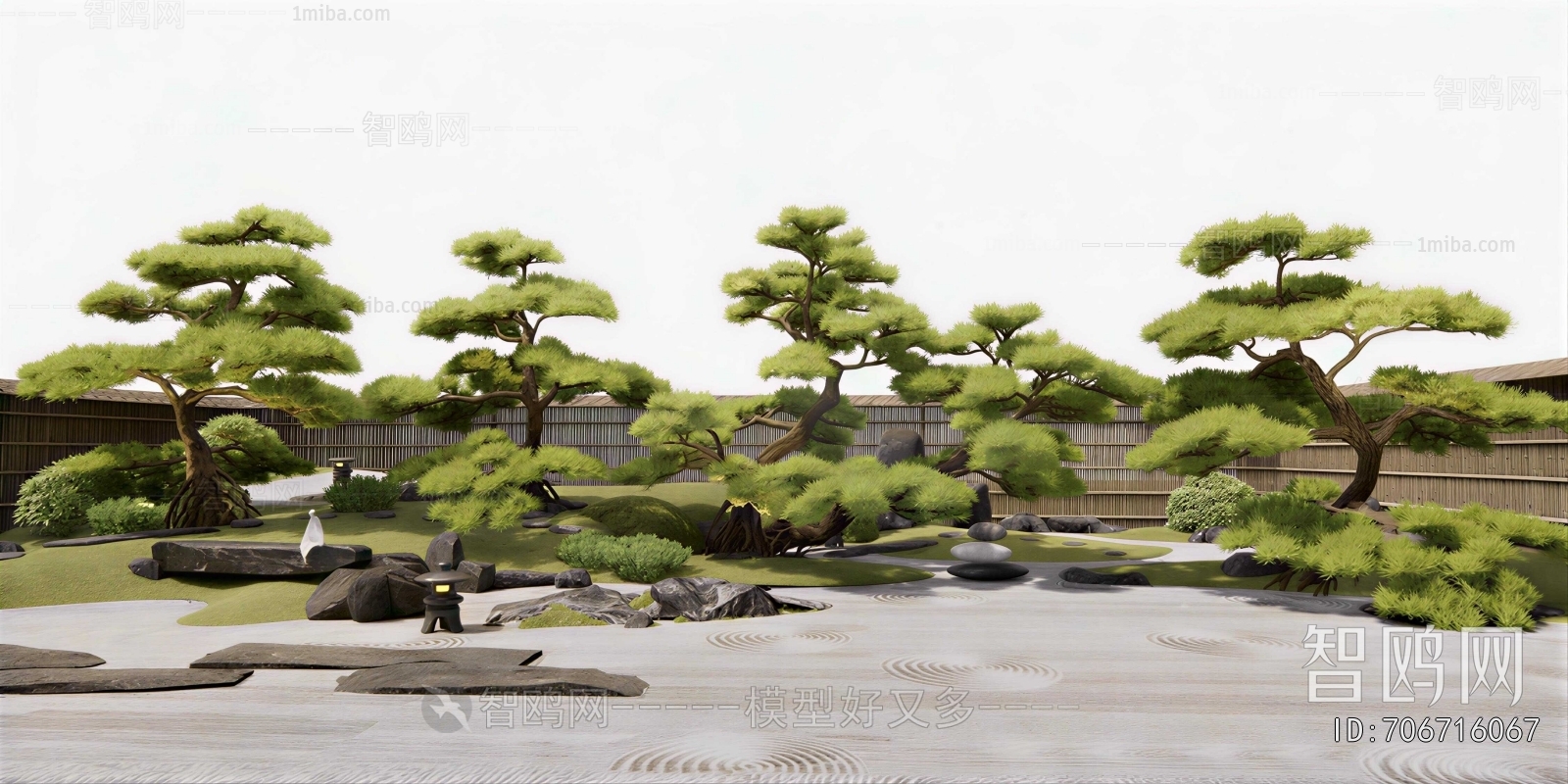 Japanese Style Courtyard/landscape