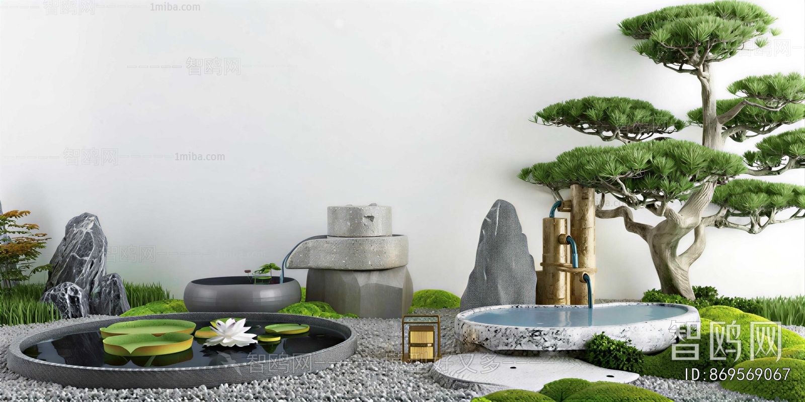 Japanese Style Courtyard/landscape