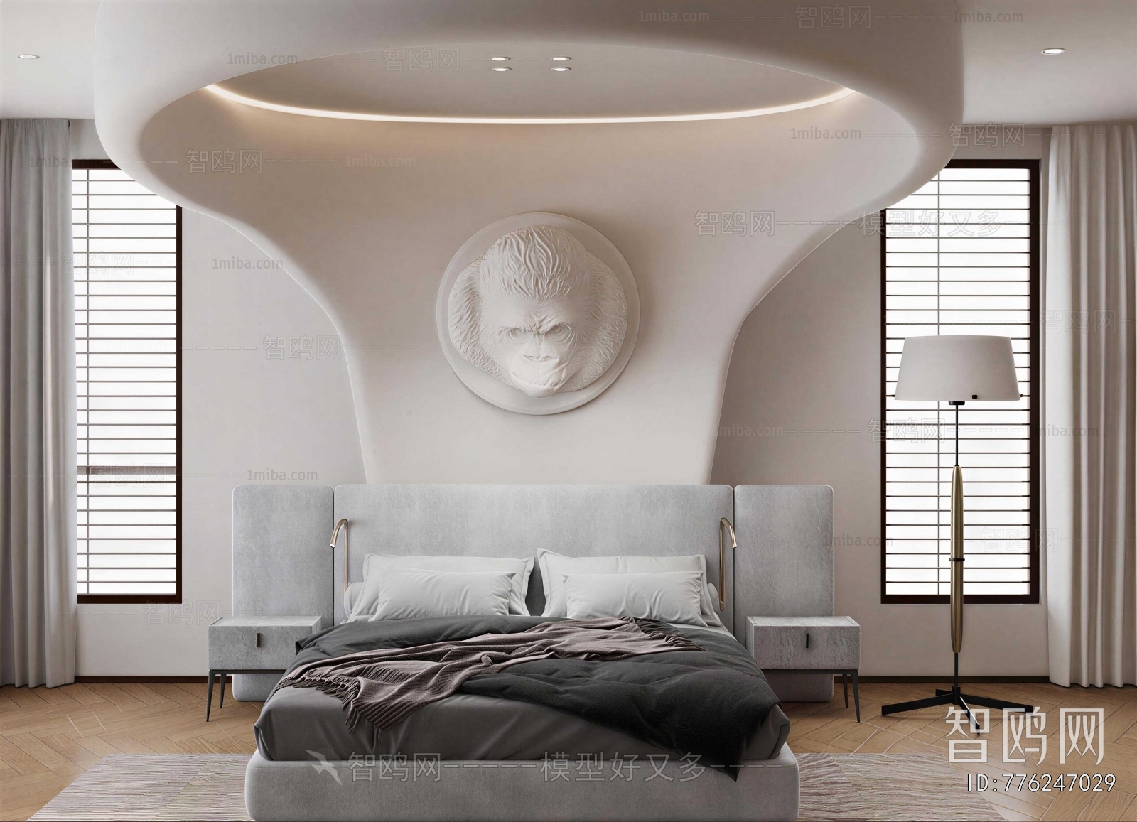 Wabi-sabi Style Bedroom