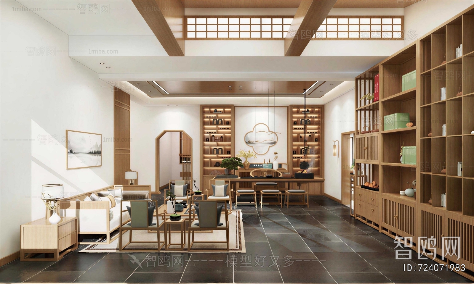 New Chinese Style Tea House