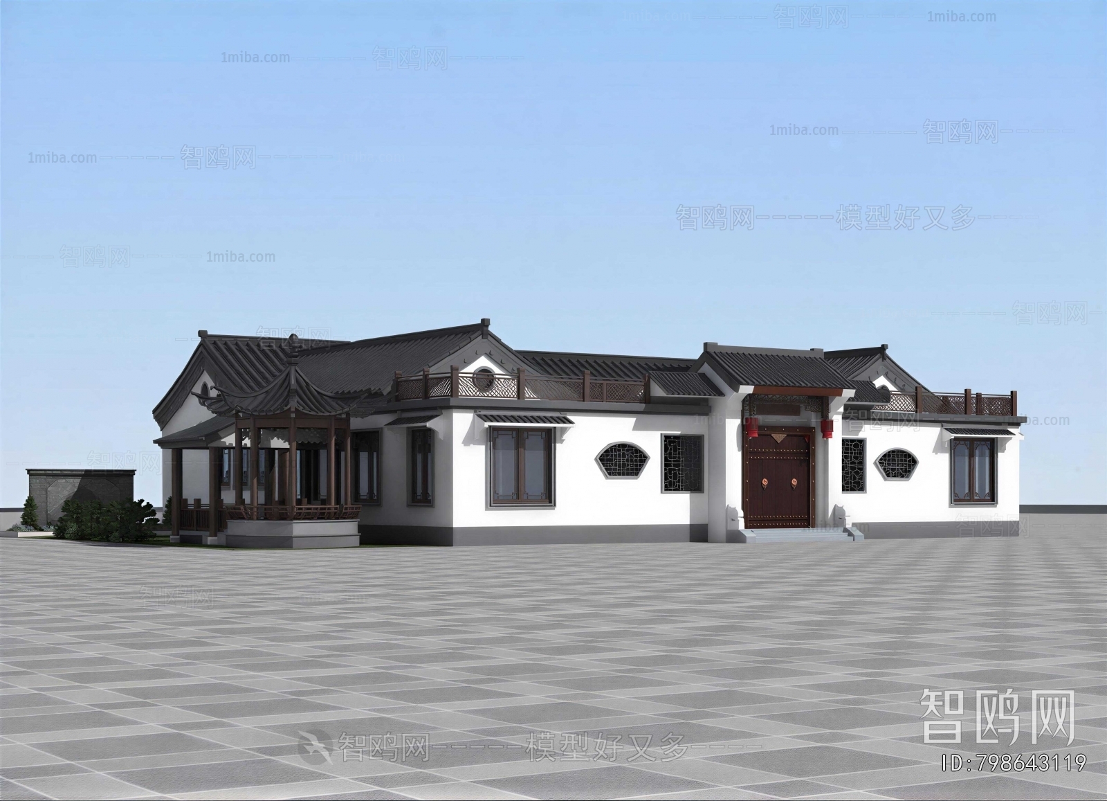 New Chinese Style Residential Building