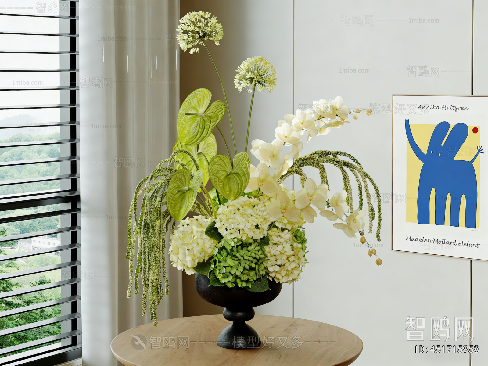 Modern Flower Arrangement
