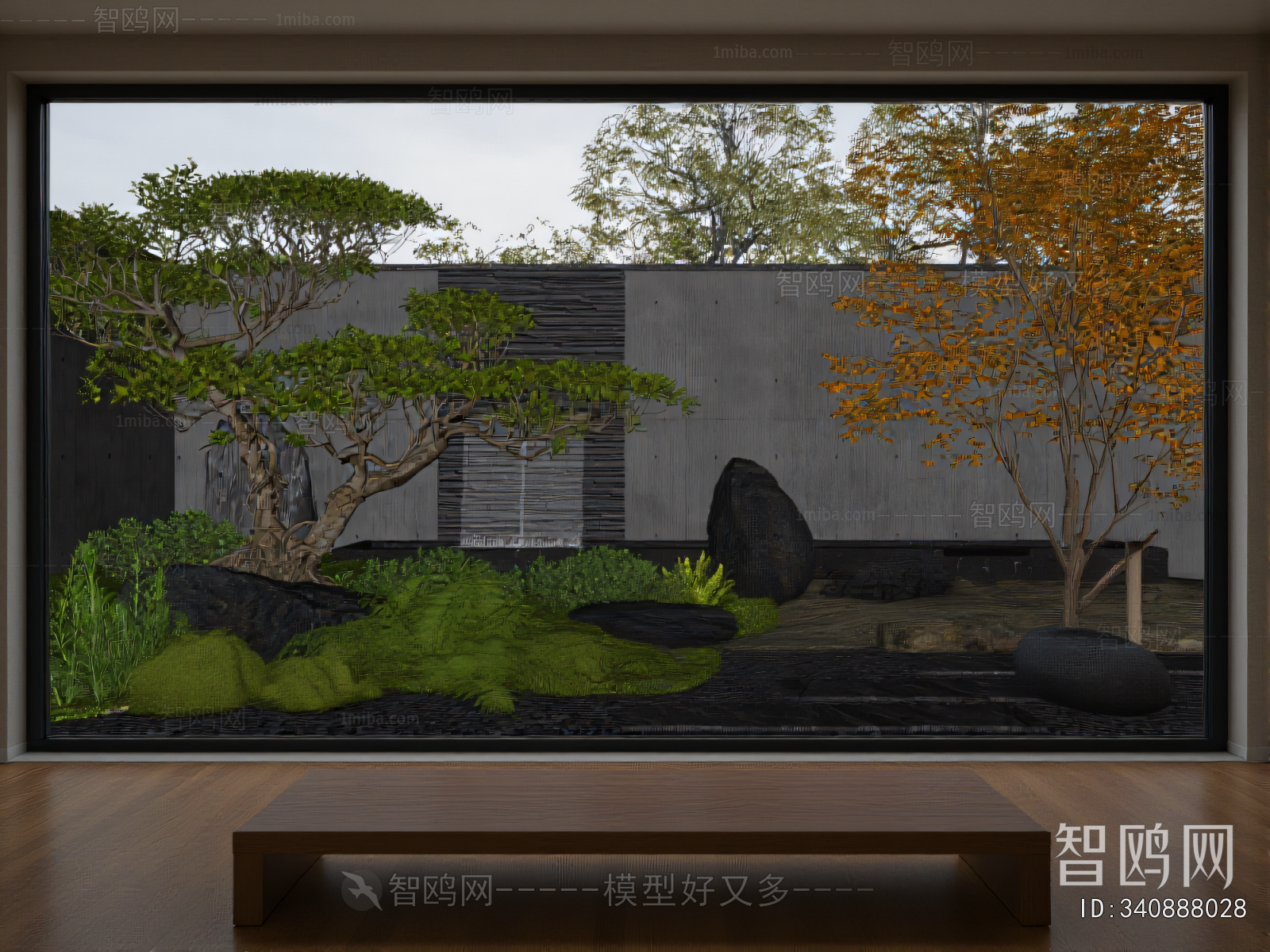 Japanese Style Courtyard/landscape
