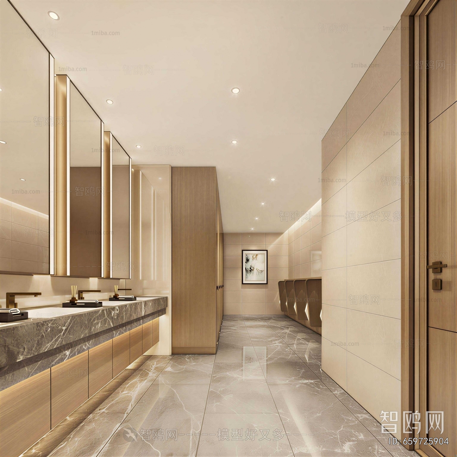 Modern Public Toilet
