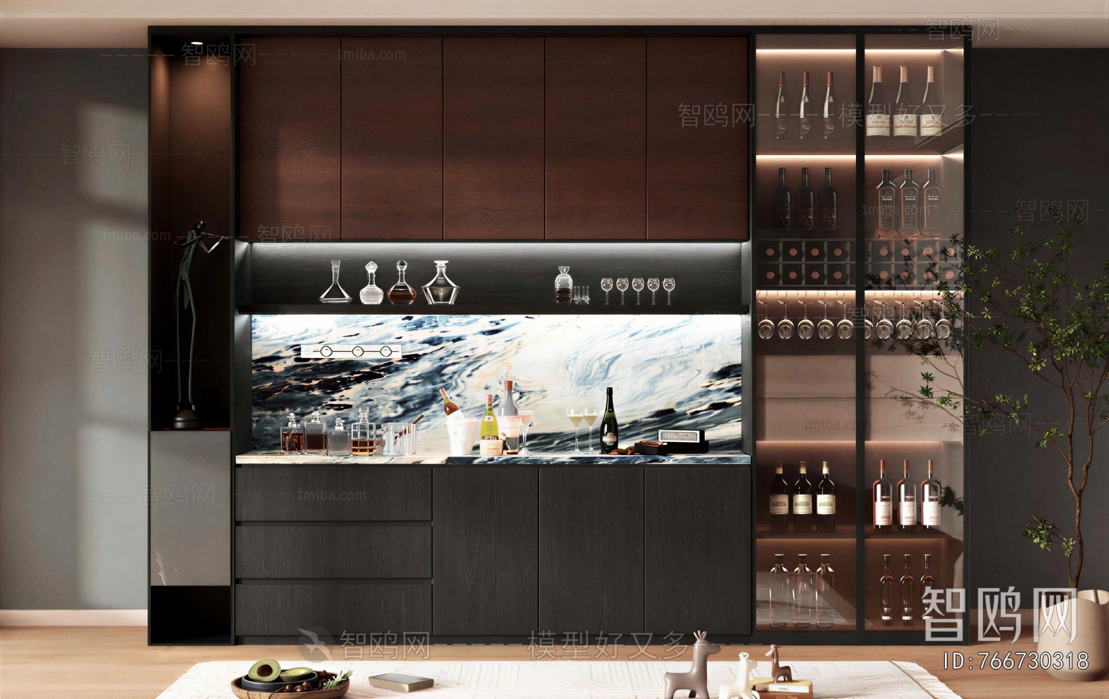 Modern Wine Cabinet